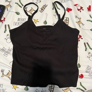 AERIE ribbed bathing suit top